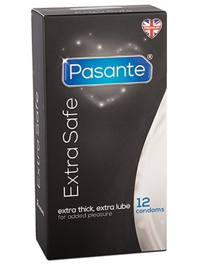 Pasante Extra Safe: Kondomer, 12 stk