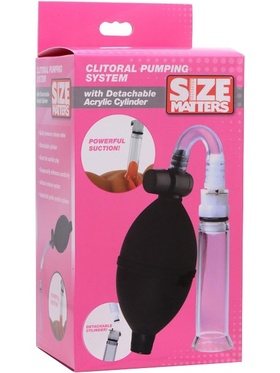 Size Matters: Clitoral Pumping System with Detachable Acrylic Cylinder