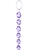 California Exotic: Swirl Pleasure Beads, lilla