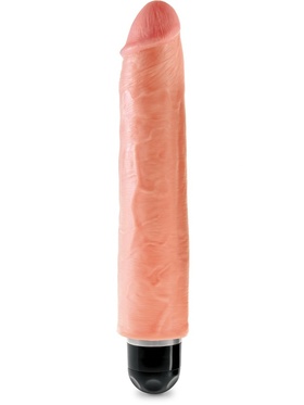 King Cock: Vibrating Stiffy, 30 cm, lys