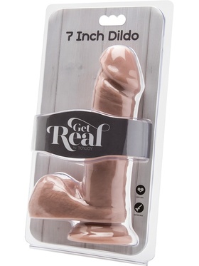 Toy Joy: Get Real Dildo, 18 cm, lys
