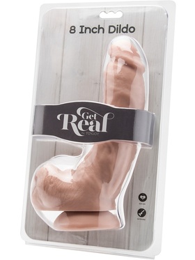 Toy Joy: Get Real Dildo, 21 cm, lys