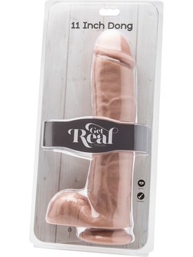 Toy Joy: Get Real Dildo, 28 cm, lys