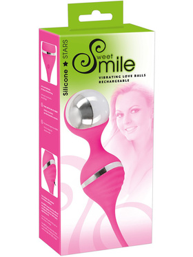 Sweet Smile: Vibrating Love Balls, Rechargeable