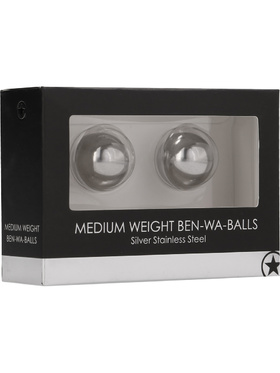 Ouch!: Medium Weight Ben-Wa-Balls, sølv