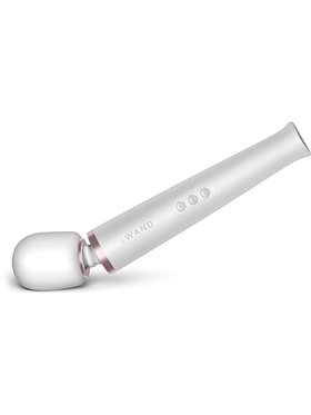 Le Wand: Rechargeable Vibrating Massager, hvit