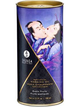 Shunga: Aphrodisiac Warming Oil, Exotic Fruits, 100 ml