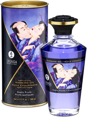 Shunga: Aphrodisiac Warming Oil, Exotic Fruits, 100 ml