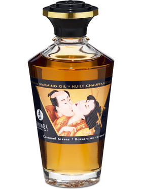 Shunga: Aphrodisiac Warming Oil, Caramel Kisses, 100 ml