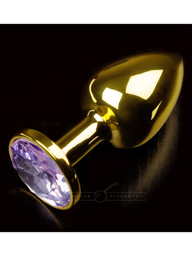 Dolce Piccante: Jewellery Plug, Purple Diamond, gull, small