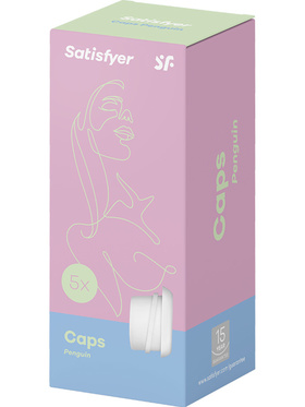 Satisfyer: Caps for Penguin, 5 stk