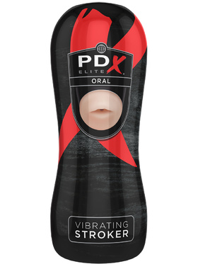 Pipedream PDX Elite: Vibrating Stroker, Oral