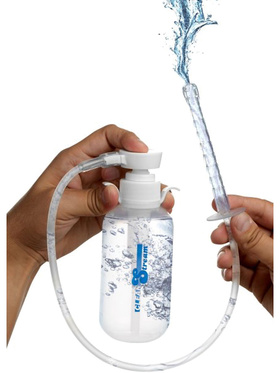 CleanStream: Pump Action Enema Bottle with Nozzle