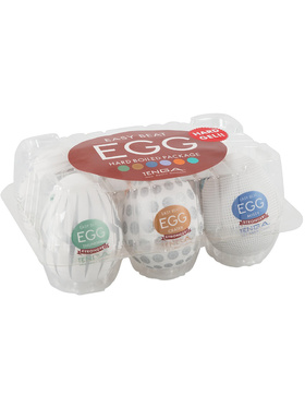 Tenga: Easy Beat Egg, Hard Boiled Package, 6 stk