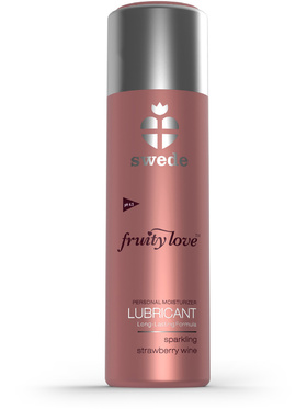 Swede Fruity Love: Sparkling Strawberry Wine, Glidemiddel, 100 ml