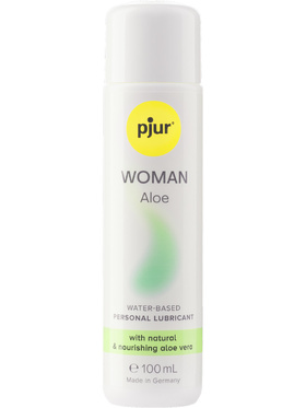 Pjur Woman Aloe: Vannbasert Glidemiddel med Aloe Vera, 100 ml