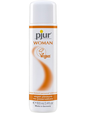 Pjur Woman Vegan: Vannbasert Glidemiddel, 100 ml