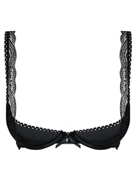 Obsessive: Miamor, Underwire Half-bra, svart