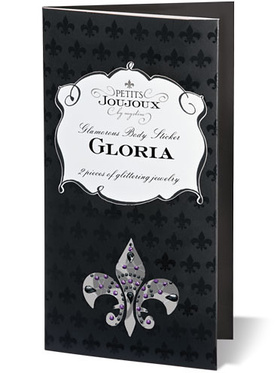 Petits JouJoux: Gloria, Glamorous Body Sticker, sølv
