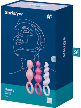 Satisfyer: Booty Call Plugs, flerfarget