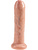 King Cock: Uncut Cock Dildo, 21 cm, lys