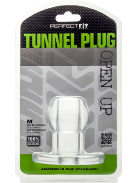 Perfect Fit: Tunnel Plug, Medium, gjennomsiktig