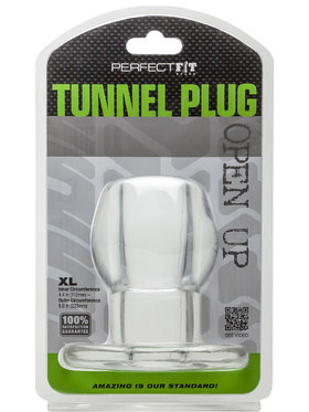Perfect Fit: Tunnel Plug, XL, gjennomsiktig
