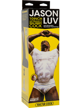 Signature Cocks: Jason Luv, Dual Density Cock, 25 cm