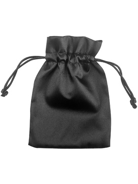 Oppbevaringspose, small, 14x10 cm, svart