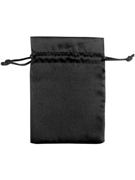 Oppbevaringspose, small, 14x10 cm, svart