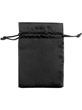 Oppbevaringspose, small, 14x10 cm, svart