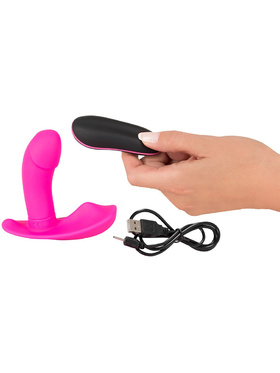 Sweet Smile: Remote Controlled Panty Vibrator, rosa