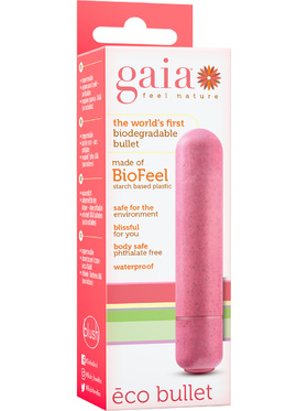 Gaia: Eco Bullet Vibrator, rosa