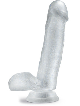 B Yours: Sweet 'n Hard 1 Dildo, 18.5 cm, gjennomsiktig