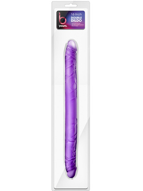 B Yours: Double Dildo, 42 cm, lilla