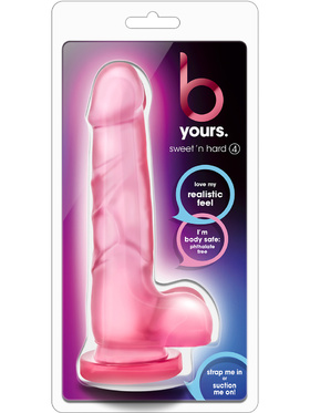 B Yours: Sweet 'n Hard 4 Dildo, 19 cm, rosa