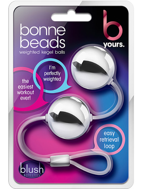 B Yours: Bonne Beads, Weighted Kegel Balls, sølv