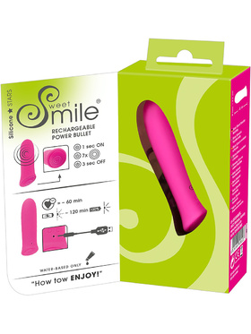 Sweet Smile: Rechargeable Power Bullet, rosa 