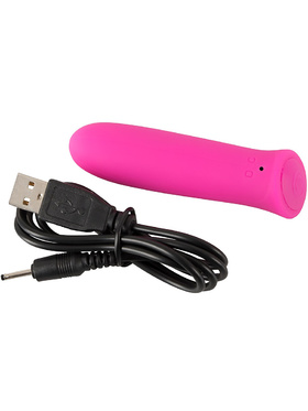 Sweet Smile: Rechargeable Power Bullet, rosa 