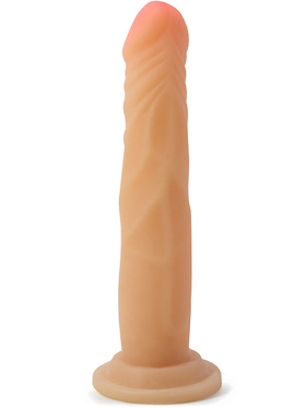 Au Naturel: Ronnie Dildo, 20 cm, lys