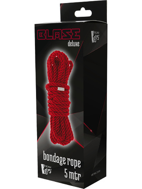 Dream Toys: Blaze, Deluxe Bondage Rope, 5m, rød