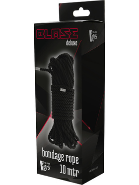 Dream Toys: Blaze, Deluxe Bondage Rope, 10m, svart