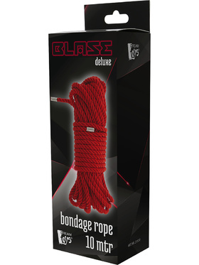 Dream Toys: Blaze, Deluxe Bondage Rope, 10m, rød