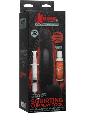 Kink by Doc Johnson: Squirting Cumplay Cock, 27 cm