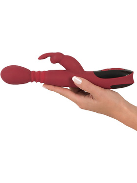 You2Toys: Silicone Rabbit Vibrator, rød