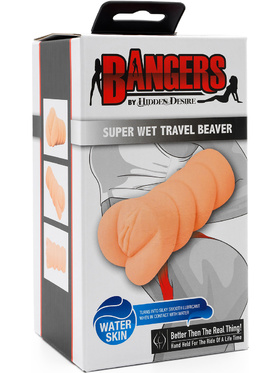 Hidden Desire: Bangers, Super Wet Travel Beaver, ljus