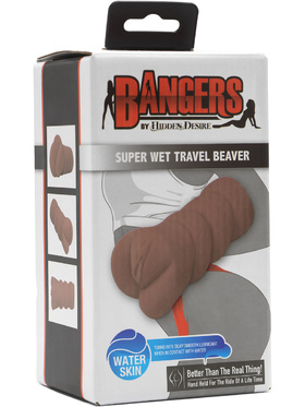 Hidden Desire: Bangers, Super Wet Travel Beaver, mørk