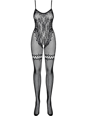 Obsessive: F213 Bodystocking, svart