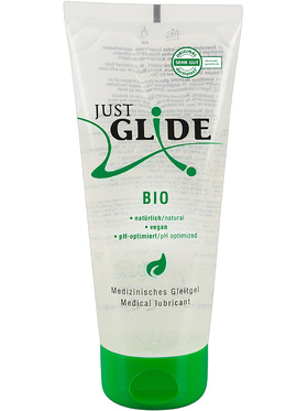 Just Glide Bio: Vannbasert Glidemiddel, 200 ml