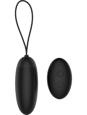 Dream Toys: Pleasure Eggs, Remote Dusky Pleaser, svart